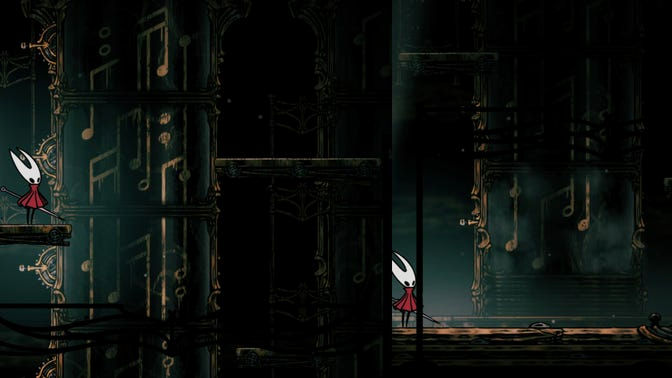 Hollow Knight Silksong. Верхнее ядро часового механизма