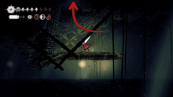 Hollow Knight Silksong. Желчные воды