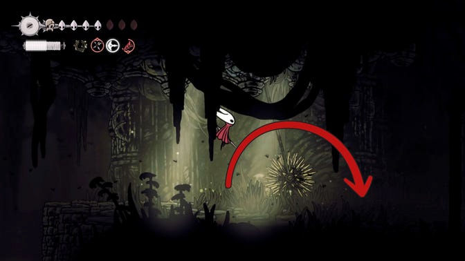 Hollow Knight Silksong. Желчные воды