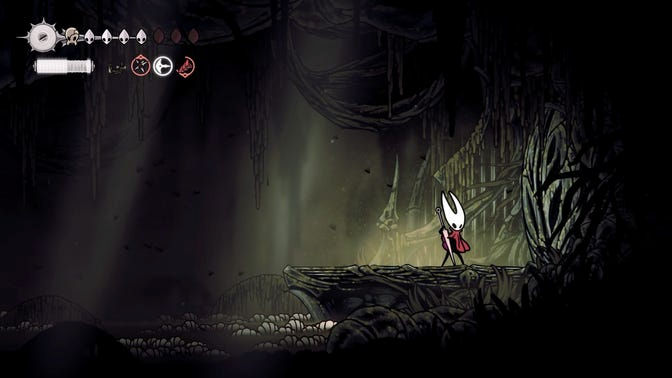 Hollow Knight Silksong. Желчные воды