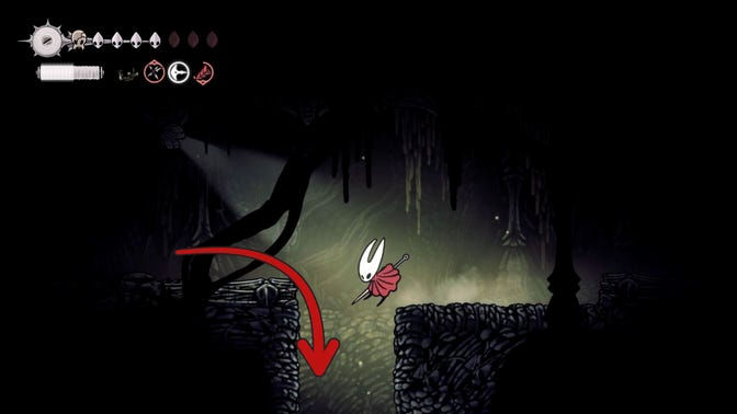 Hollow Knight Silksong. Желчные воды