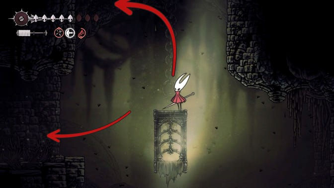 Hollow Knight Silksong. Желчные воды