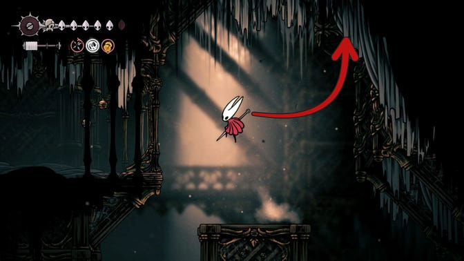 Hollow Knight Silksong. Желчные воды