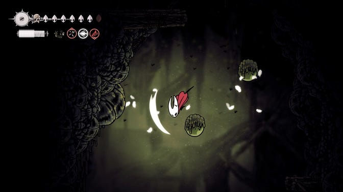 Hollow Knight Silksong. Желчные воды