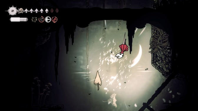 Hollow Knight Silksong. Желчные воды