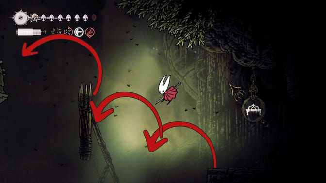 Hollow Knight Silksong. Желчные воды