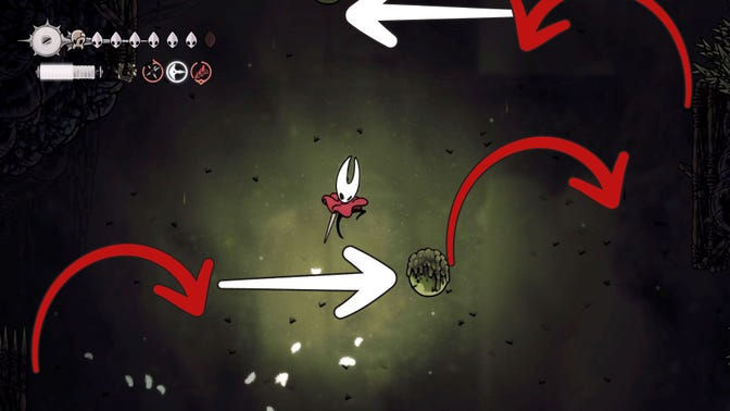 Hollow Knight Silksong. Желчные воды