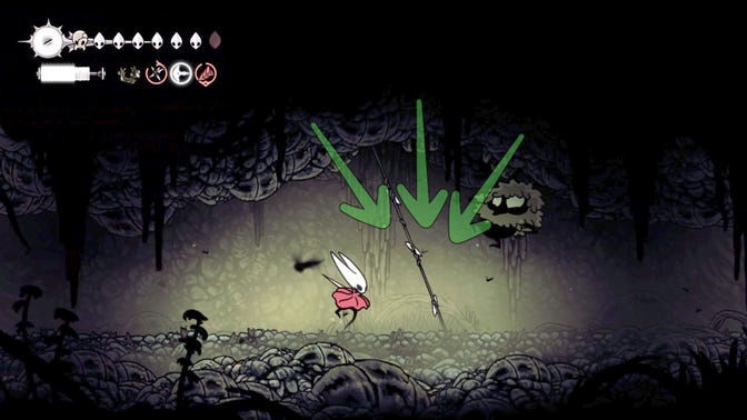 Hollow Knight Silksong. Желчные воды