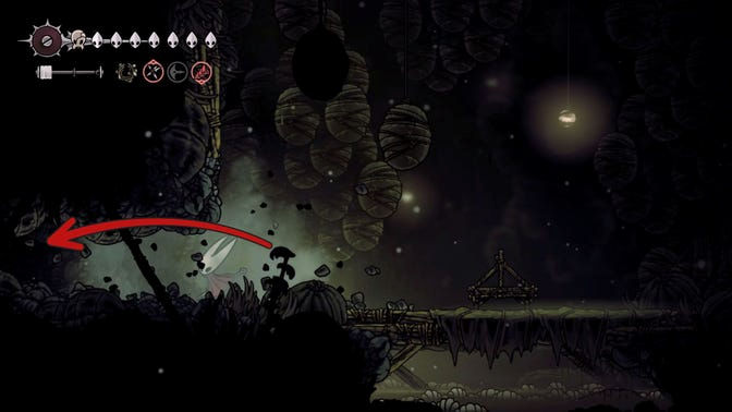 Hollow Knight Silksong. Желчные воды