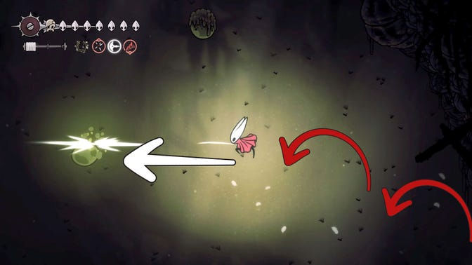 Hollow Knight Silksong. Желчные воды