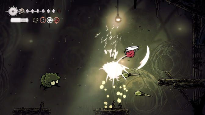 Hollow Knight Silksong. Желчные воды