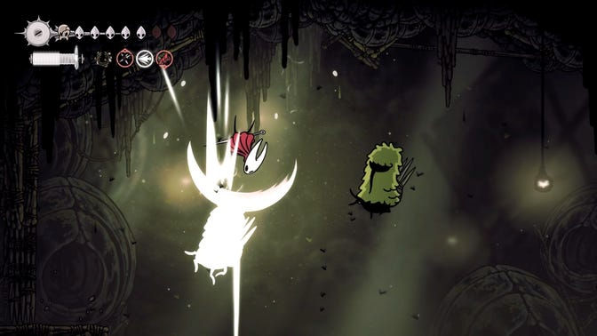 Hollow Knight Silksong. Желчные воды