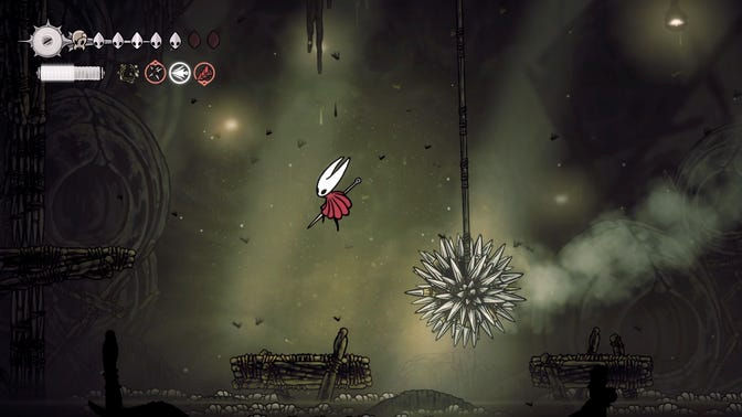 Hollow Knight Silksong. Желчные воды