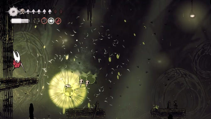 Hollow Knight Silksong. Желчные воды