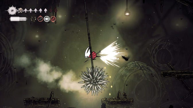 Hollow Knight Silksong. Желчные воды