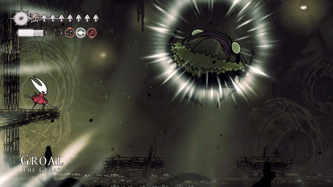 Hollow Knight Silksong. Желчные воды