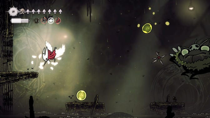 Hollow Knight Silksong. Желчные воды