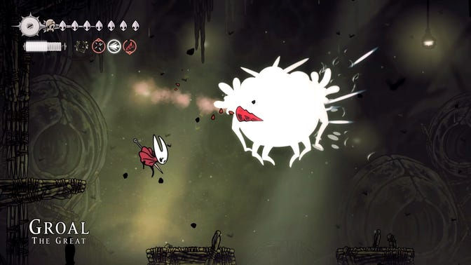 Hollow Knight Silksong. Желчные воды