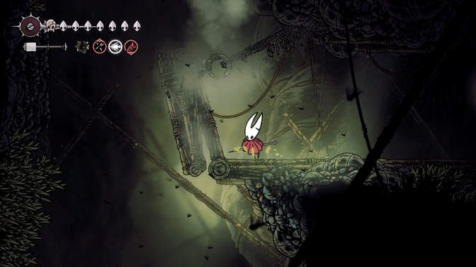 Hollow Knight Silksong. Желчные воды