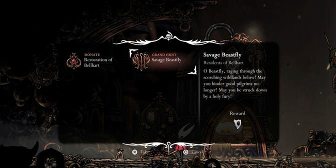 Hollow Knight Silksong. Побочные квесты