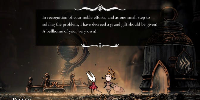 Hollow Knight Silksong. Побочные квесты