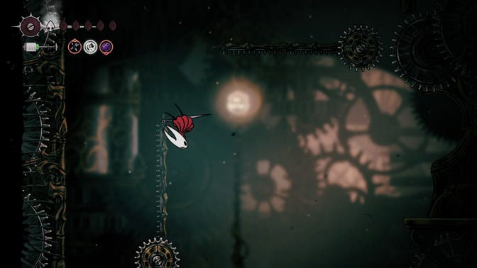 Hollow Knight Silksong. Нижнее ядро ​​часового механизма