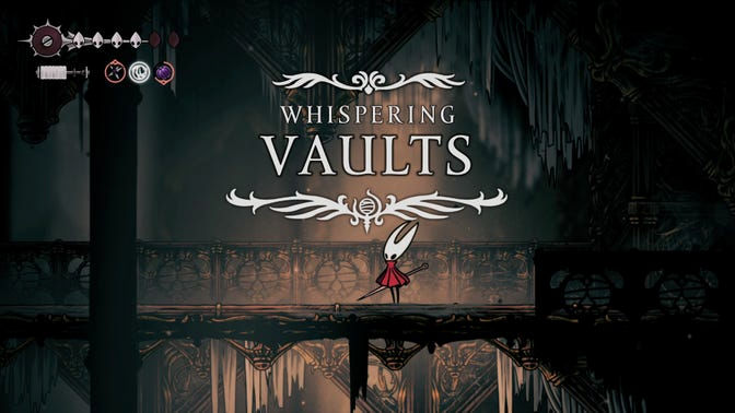 Hollow Knight Silksong. Шепчущие хранилища