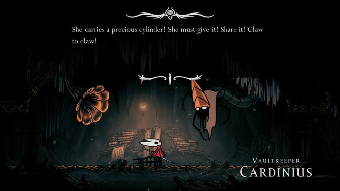 Hollow Knight Silksong. Шепчущие хранилища