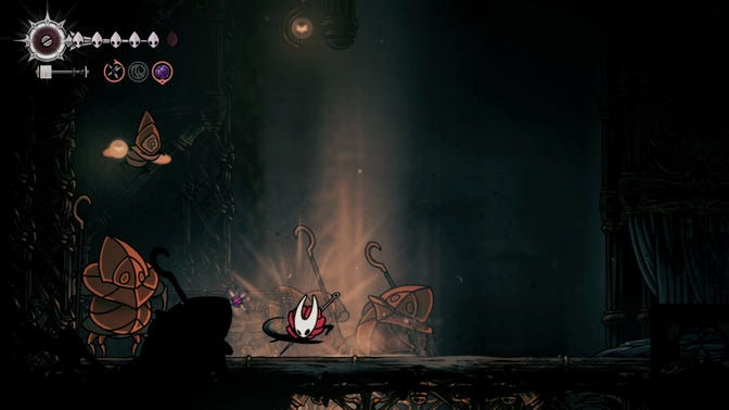 Hollow Knight Silksong. Шепчущие хранилища