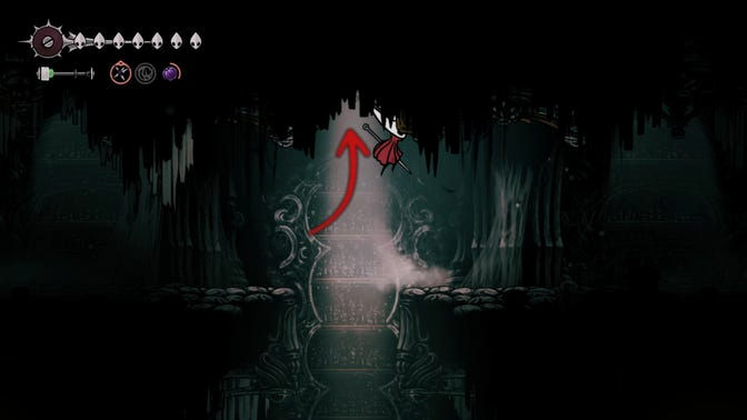 Hollow Knight Silksong. Белое отделение (Whiteward)