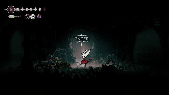 Hollow Knight Silksong. Белое отделение (Whiteward)