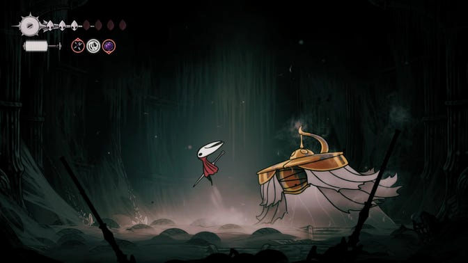 Hollow Knight Silksong. Белое отделение (Whiteward)