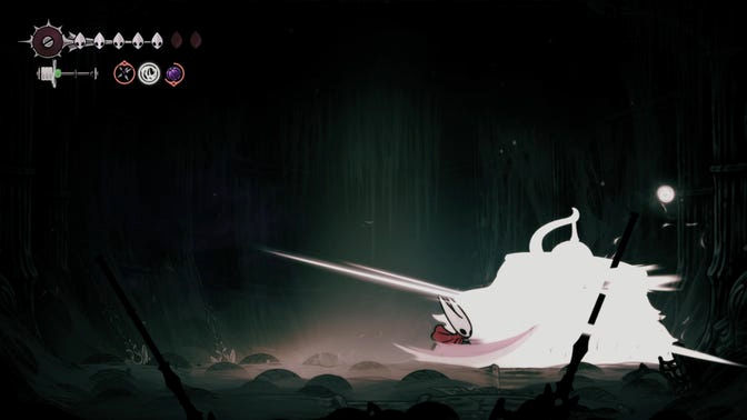 Hollow Knight Silksong. Белое отделение (Whiteward)