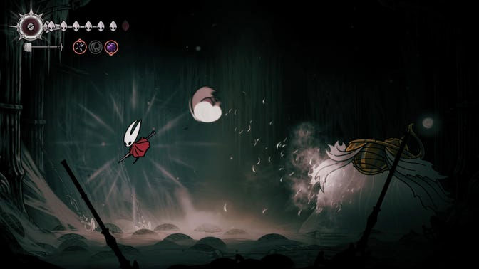 Hollow Knight Silksong. Белое отделение (Whiteward)