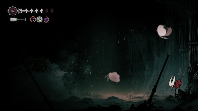 Hollow Knight Silksong. Белое отделение (Whiteward)