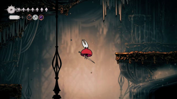 Hollow Knight Silksong. Высокие Чертоги