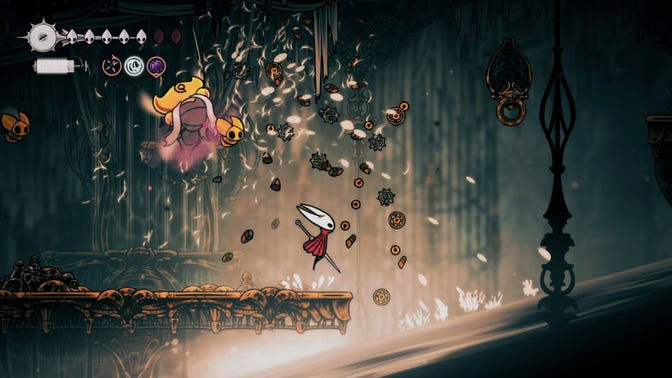 Hollow Knight Silksong. Высокие Чертоги