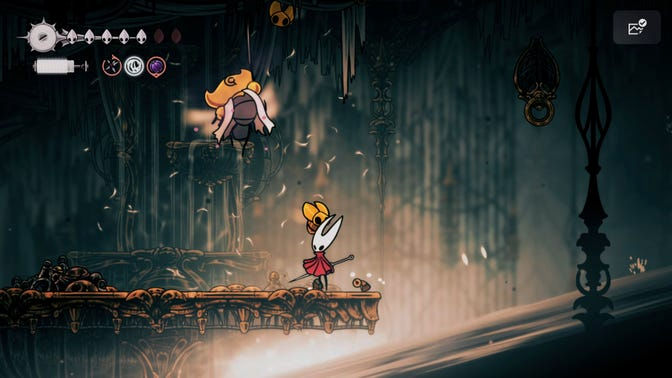 Hollow Knight Silksong. Высокие Чертоги