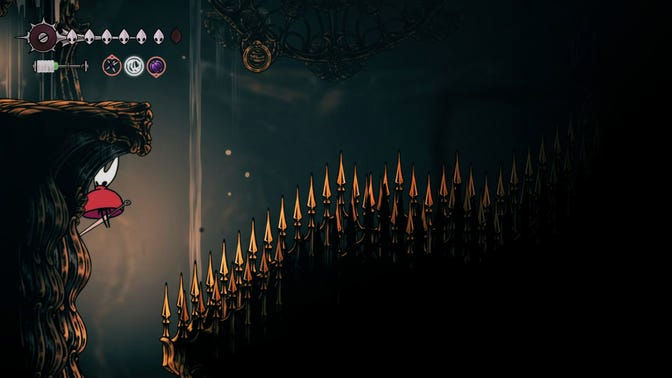 Hollow Knight Silksong. Высокие Чертоги