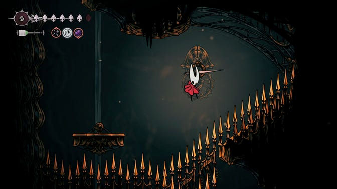 Hollow Knight Silksong. Высокие Чертоги