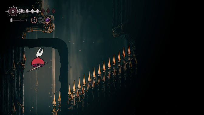 Hollow Knight Silksong. Высокие Чертоги