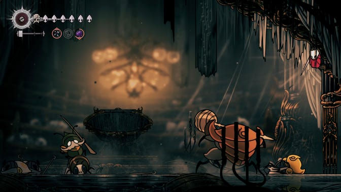 Hollow Knight Silksong. Высокие Чертоги