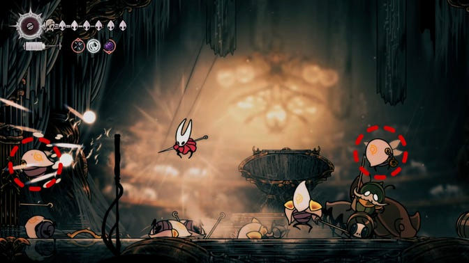 Hollow Knight Silksong. Высокие Чертоги