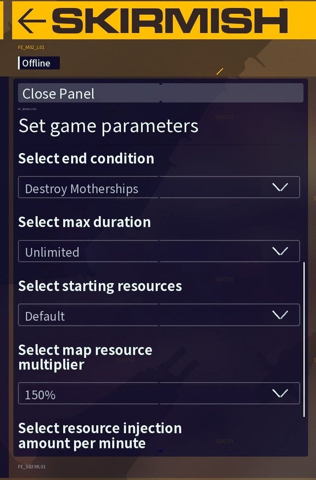 Homeworld 3. Режимы игры