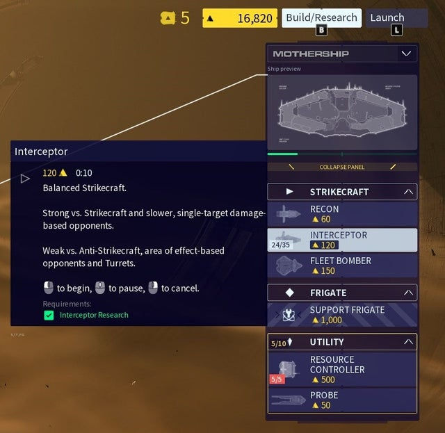 Homeworld 3. Создание кораблей