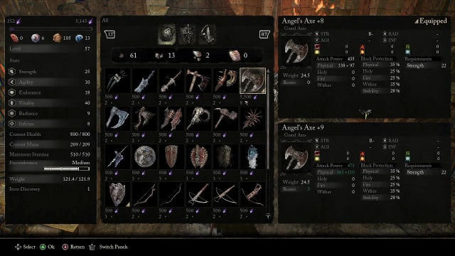 Lords of the Fallen 2023. Начало игры