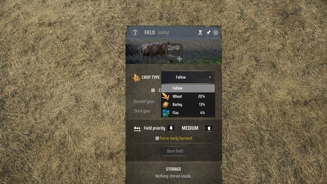 Manor Lords. Плодородие почвы