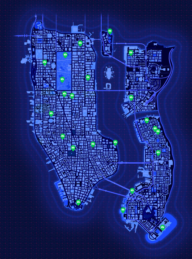 Marvel Человек-паук 2. Места для фотосессий