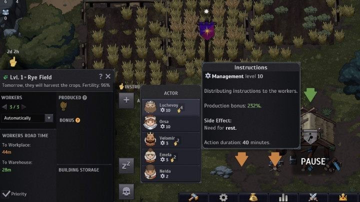 Norland. Навыки лордов