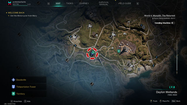 Once Human. Мотоцикл